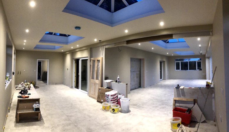 120 m² Floor Tiling Installation – Complete Finish