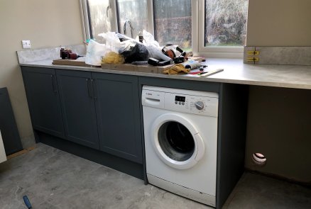 Utility Room Furniture & Worktop Installation