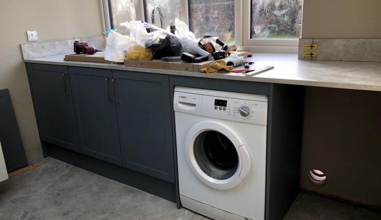 Utility Room Furniture & Worktop Installation